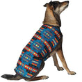 Load image into Gallery viewer, Turquoise Southwest Blanket Dog Coat
