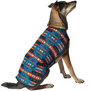 Turquoise Southwest Blanket Coat