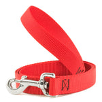 Dog Leash - Red Nylon