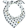 Load image into Gallery viewer, Texas State Dog Bandana in Black and White x Studio Orch Collaboration

