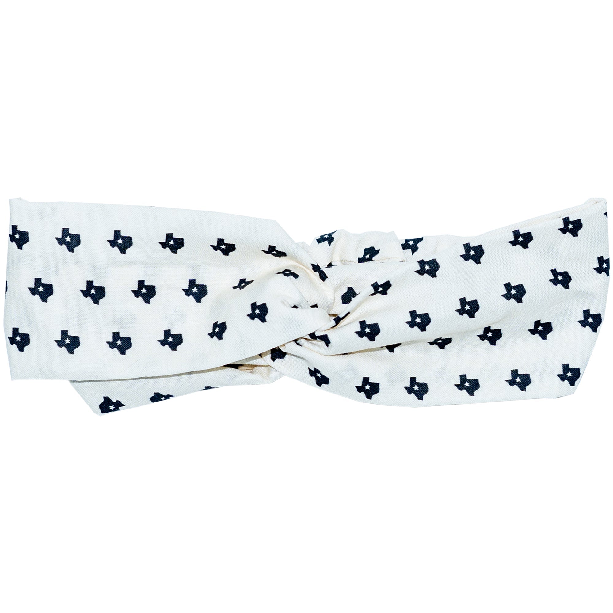 Texas State Human Headband in Black and White  x Studio Orch Collaboration