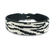 Zebra Sambboho dog collar (animal print collection)