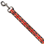 Dog Leash - United Kingdom Flag Continuous Vintage