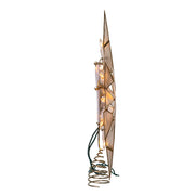 Kurt Adler 10-Light Capiz Star Clear Treetop