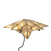 Kurt Adler 10-Light LED Capiz Star Tree Topper