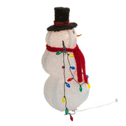 Kurt Adler 48-inch Lighted Collapsible Snowman