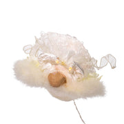 Kurt Adler 12-Inch 10-Light Ivory Angel Treetop