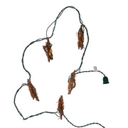 Kurt Adler 10-Light Rattan Natural Star Light Set