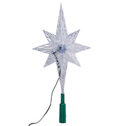 Kurt Adler 11.25-Inch UL Polar Star Treetop with LED Color-Changing Light