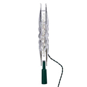 Kurt Adler UL 10-Light 10.5-Inch Clear LED 8-Point Star Treetop