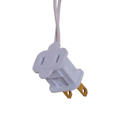 Kurt Adler 10-Light 12-Inch Ivory and Gold Black Angel Treetop