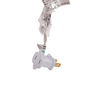 Kurt Adler UL 10-Light Black Angel Tree Topper