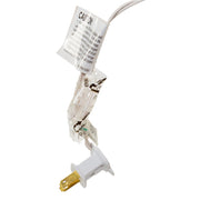 Kurt Adler 16-Inch White/Rose Gold Black Angel Tree Topper