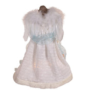 Kurt Adler 14-Inch UL 10-Light Coastal Beach Angel Tree Topper