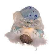 Kurt Adler 14-Inch UL 10-Light Coastal Beach Angel Tree Topper