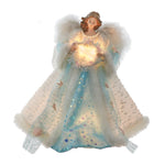 Kurt Adler 14-Inch UL 10-Light Coastal Beach Angel Tree Topper