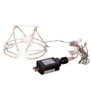 Kurt Adler 6-Inch RGB LED Foldable Metal Sphere