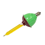 Kurt Adler 6.69-Inch Holly Berry and Greenery with Bubble Light