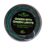 Kurt Adler 240-Light Green Multi Strand LED Light Set