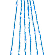 Kurt Adler 120-Light Teal Fuzzy Multi Strand LED Set