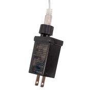 Kurt Adler 120-Light Teal Fuzzy Multi Strand LED Set