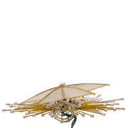 Kurt Adler 10-Inch 5-Point Capiz Star Treetop with Rays and Beads