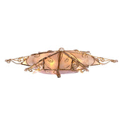 Kurt Adler 10-Light 6-Point Capiz Star Treetop