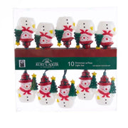 Kurt Adler UL 10-Light Snowman with Tree Light Set