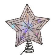 Kurt Adler UL 10-Light LED Color-Changing Star Treetop