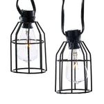 Kurt Adler UL 10-Light C7 Cage Lantern Light Set