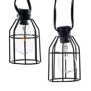 Kurt Adler UL 10-Light C7 Cage Lantern Light Set