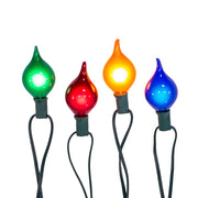 Kurt Adler UL 10-Light G45 Multicolor Teardrop Light Set