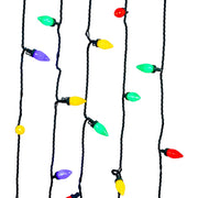 Kurt Adler 100 Lights Multi-LED C7 OPAQUE String Lights