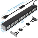 Kurt Adler 16.2-Inch UV LED Black Light