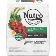 Nutro Natural Choice Adult Lamb & Brown Rice Dry Dog Food 