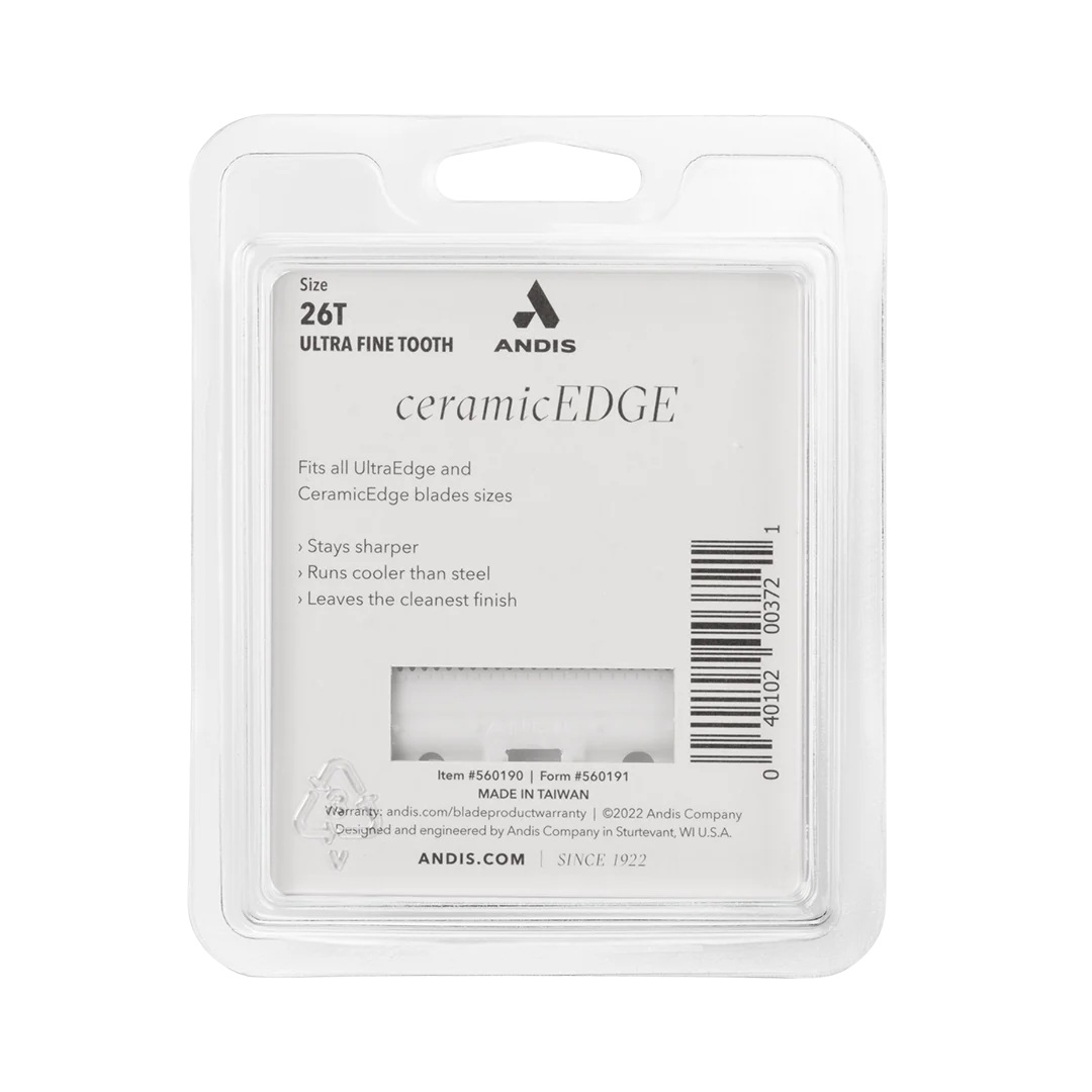 Ceramic Edge 26T Ultra Fine Tooth Cutter by Andis