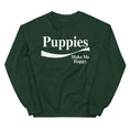 Load image into Gallery viewer, Enjoy Puppies Make Me Happy Sweatshirt | Gift for Dog Lovers
