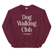 Dog Walking Club | Unisex Sweatshirt | White Font