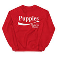 Load image into Gallery viewer, Enjoy Puppies Make Me Happy Sweatshirt | Gift for Dog Lovers

