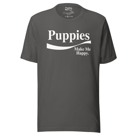 Enjoy Puppies Make Me Happy | Unisex T-shirt