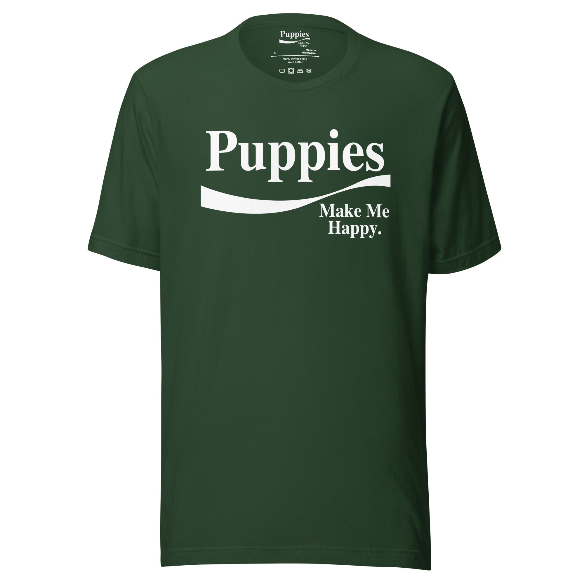 Enjoy Puppies Make Me Happy | Unisex T-shirt