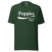 Enjoy Puppies Make Me Happy | Unisex T-shirt
