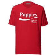 Enjoy Puppies Make Me Happy | Unisex T-shirt