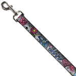 Dog Leash - Love Love Gray