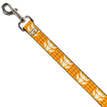 Dog Leash - Toy Story Woody Plaid Shirt/Cowboy Bull Icon Gold/Red/White