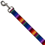 Dog Leash - Zarape3 Vertical Multi Color Fade