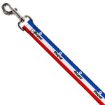 Dog Leash - MOPAR Logo/Stripe Blue/White/Red