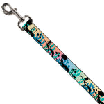 Dog Leash - Luca and Alberto Sea Monsters Underwater Silhouette Ombre/Black