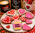 Load image into Gallery viewer, Valentine Heart Organic Dog Cookies
