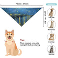 Load image into Gallery viewer, Van Gogh Starry Night Over The Rhone Pet Scarf
